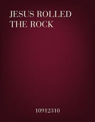 Jesus Rolled the Rock! Instrumental Parts choral sheet music cover Thumbnail